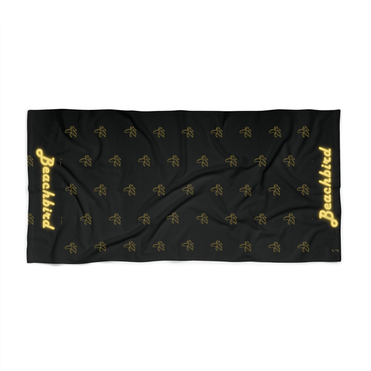 Golden Banana Beach Towel